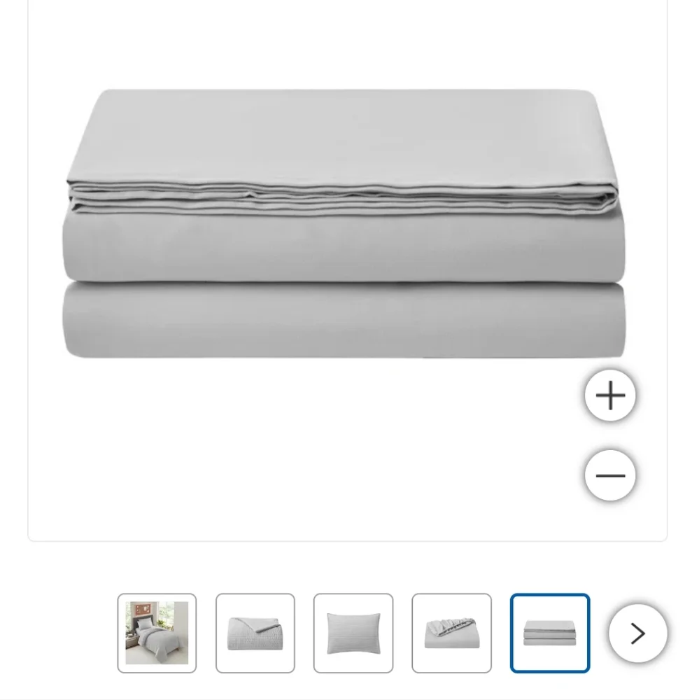 Daniela 5-piece Twin XL Microfiber Textured Comforter & Sheet Set new